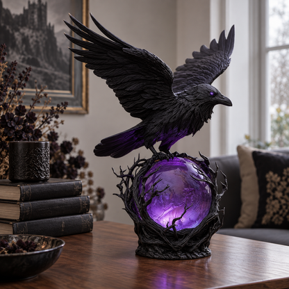 Nocturne™ – Raven Orb Lamp