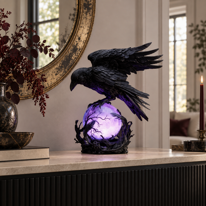Nocturne™ – Raven Orb Lamp