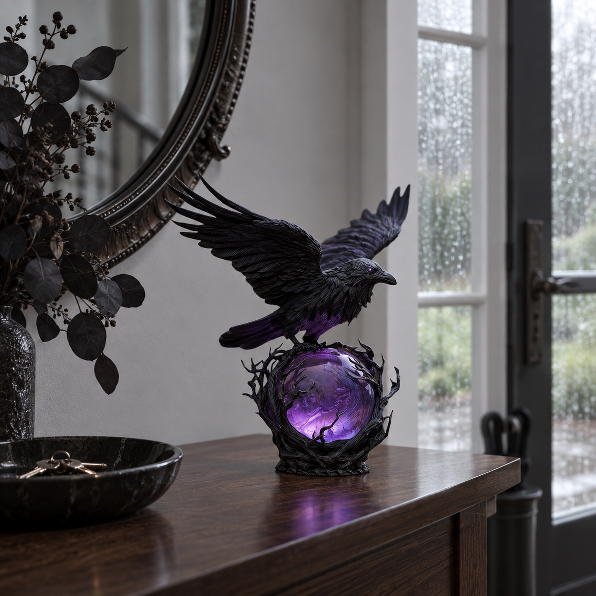 Nocturne™ – Raven Orb Lamp