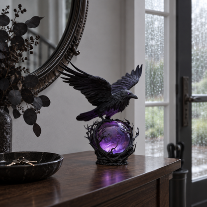 Nocturne™ – Raven Orb Lamp