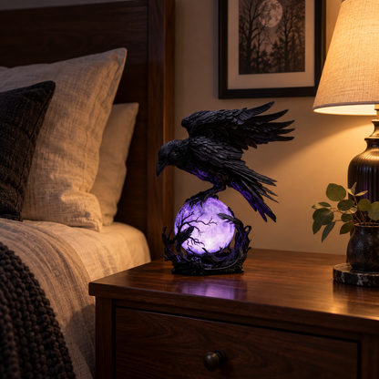 Nocturne™ – Raven Orb Lamp