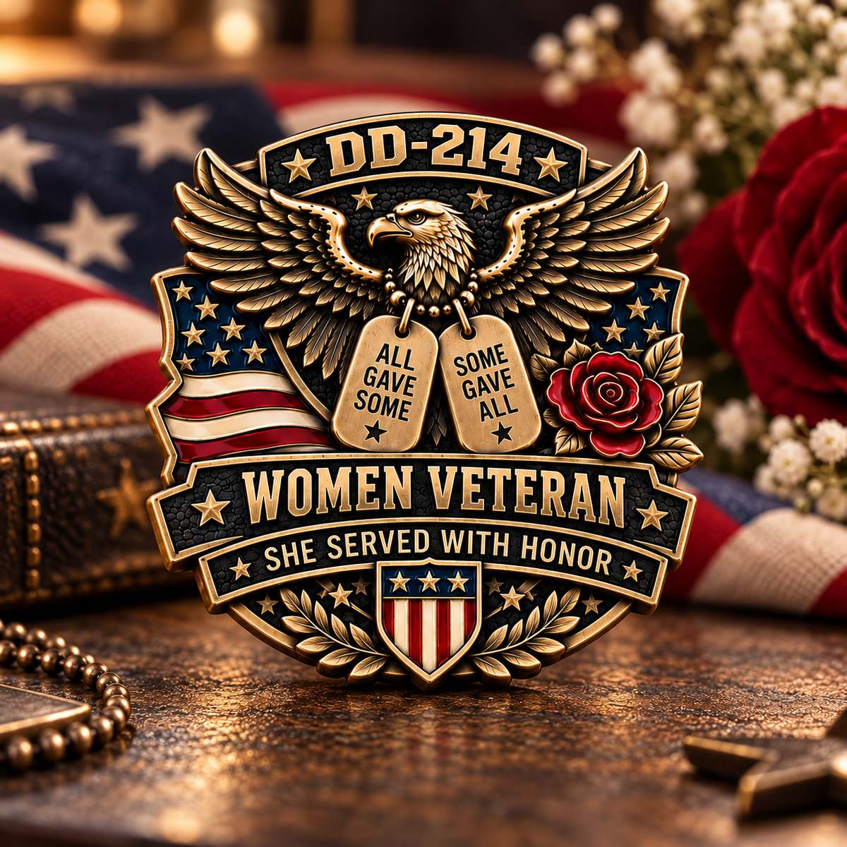Veteran and Women Veteran designs