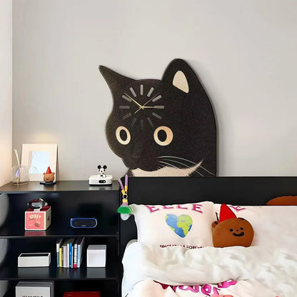 🐱 Loading Cat & Dog Wall Clock – Cute Animal Collection