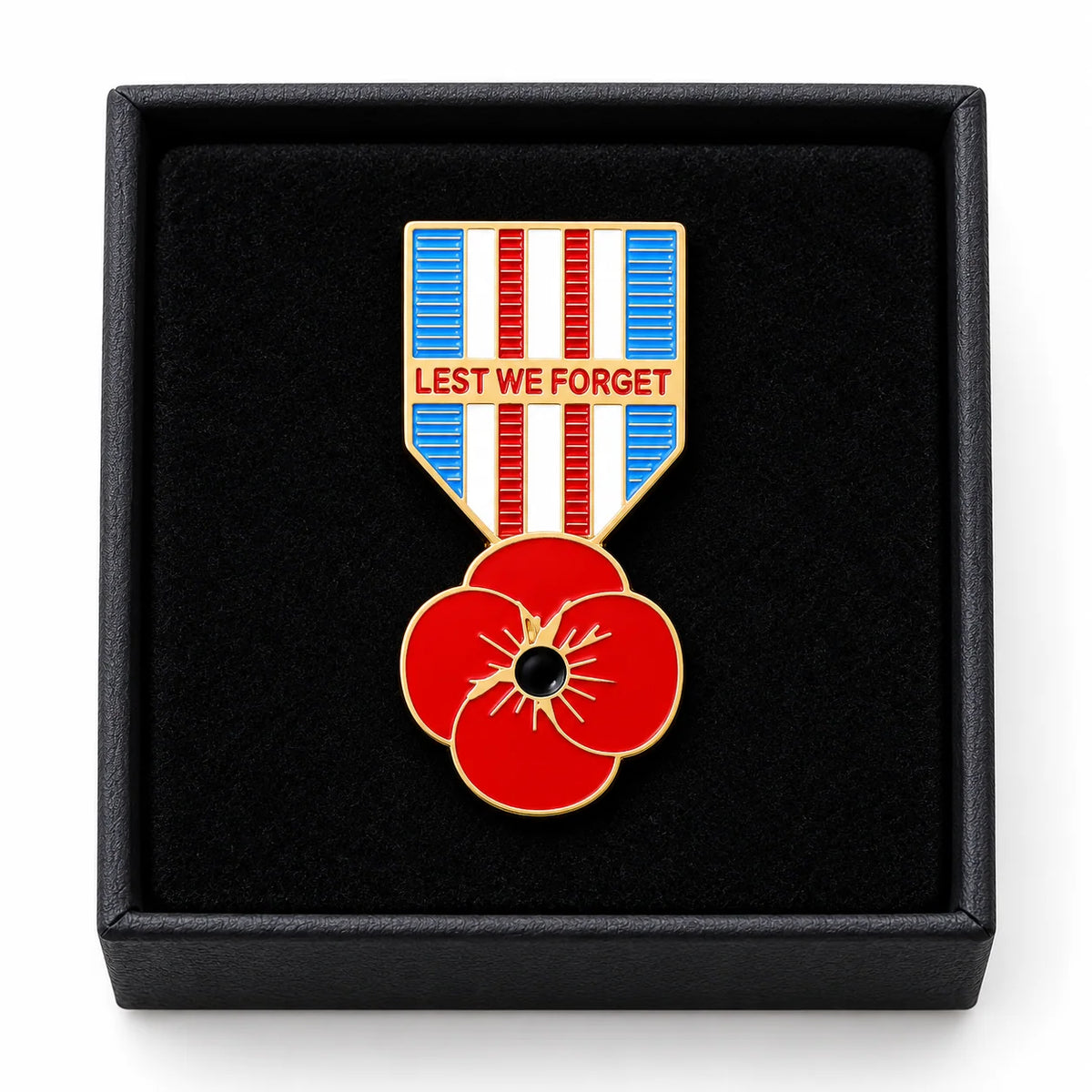 🌺 Limited Edition Red Poppy 111th Anniversary Remembrance Brooch