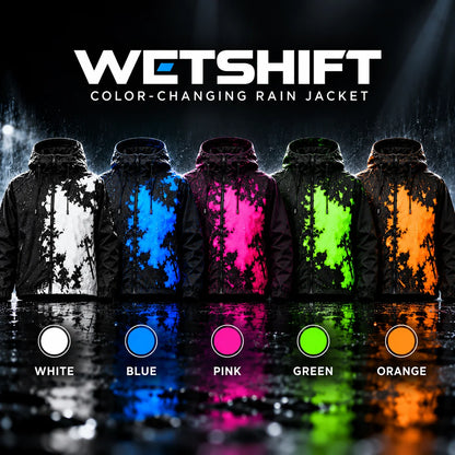 WetShift – Color Changing Rain Jacket