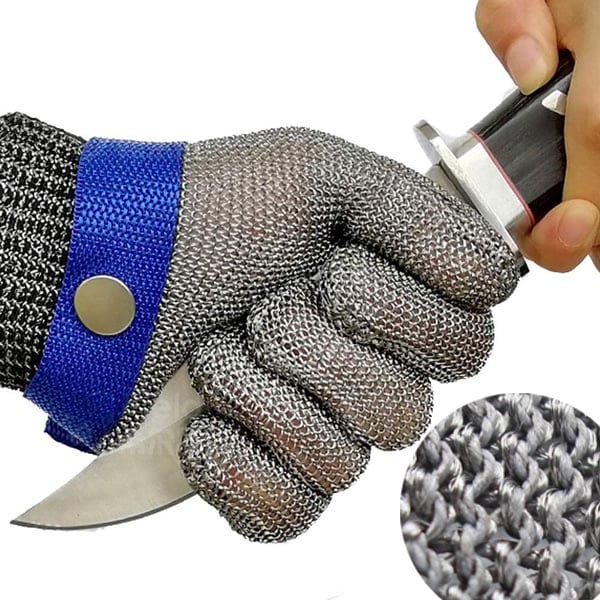 🧤 Stainless Steel Mesh Glove – Highest A9 cut level – Perfect for butchers & chefs – no more knife accidents! 🔪🚫