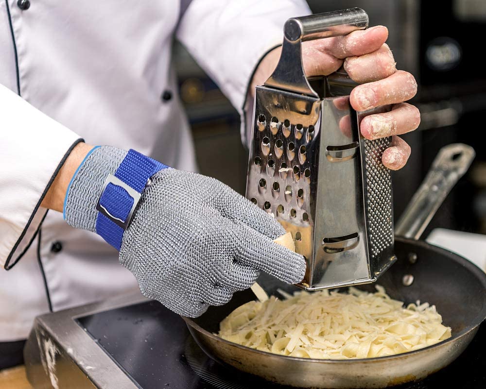 🧤 Stainless Steel Mesh Glove – Highest A9 cut level – Perfect for butchers & chefs – no more knife accidents! 🔪🚫